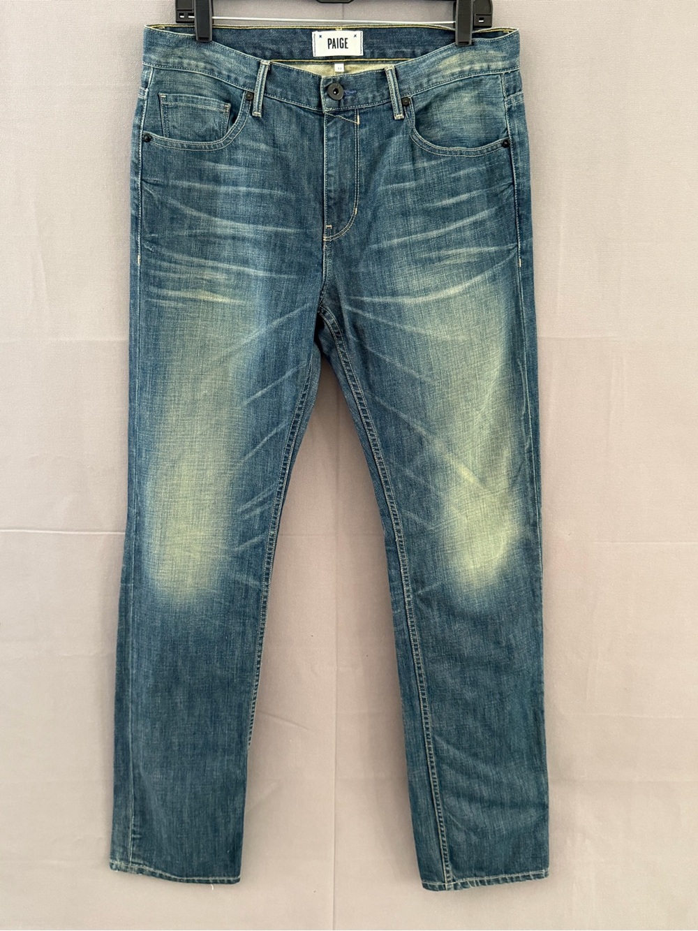 Paige Straight Leg Jeans men’s size 32x35